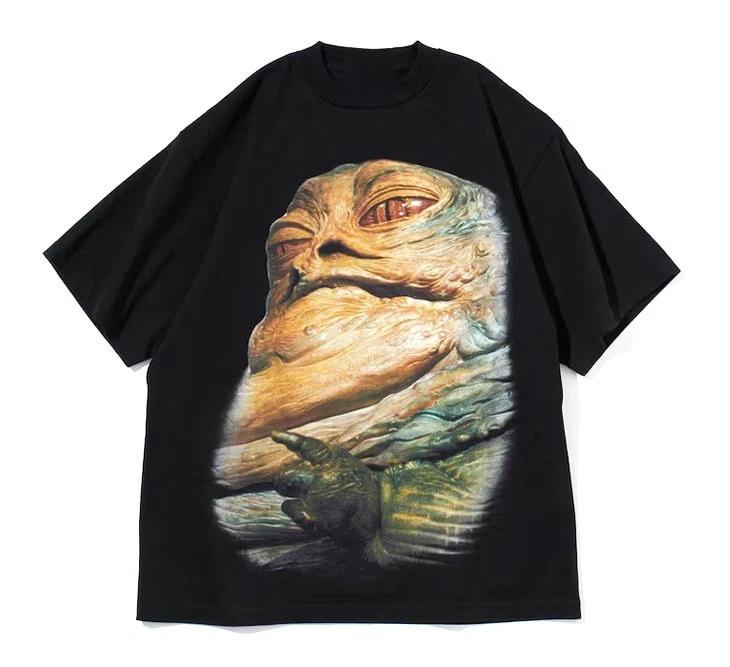 Star Wars Jabba the Hutt T-shirt Unisex Size S-5XL Reprint 3XL