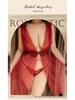 Set di Vestito Lungo Sexy in Rete con Spacco Profondo a V Taglie Forti per Donne Curvy - Stile Europeo Hot, Design Trasparente con Rilascio Rapido