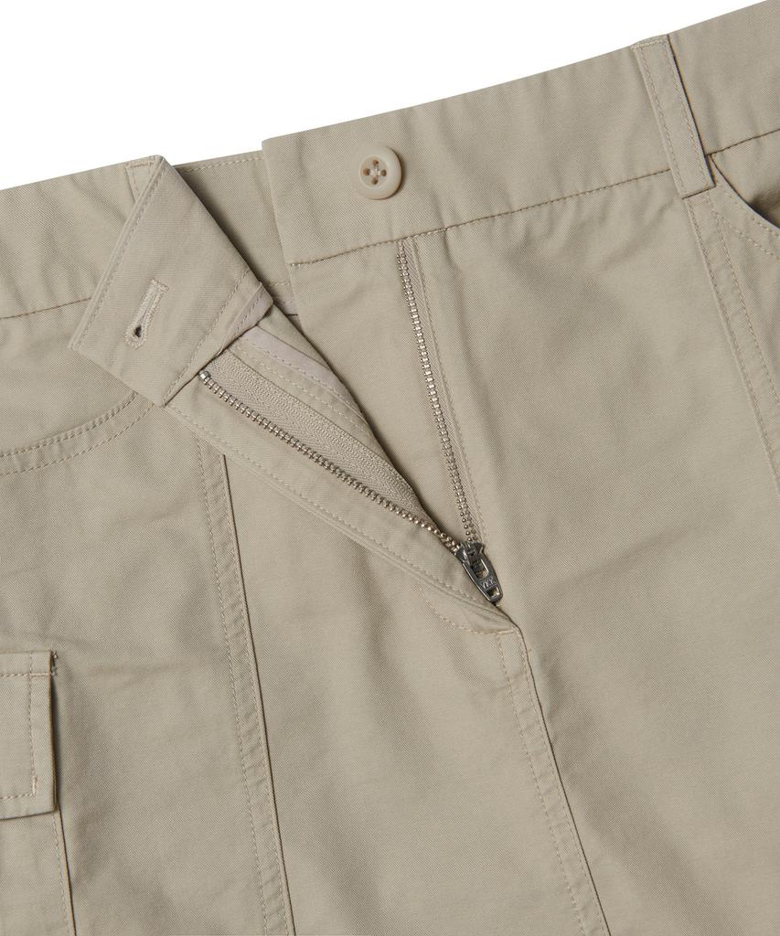 Musinsa Standard Woman Women'S Cargo Mini Skirt [Beige]