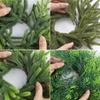 Christmas Rings Wreaths,Artificial Snow Pine Needle Garland Table Centerpieces for Kitchen Cabinets,Window
