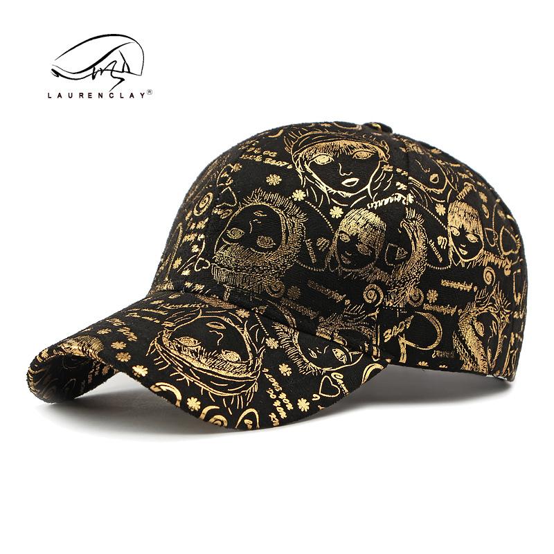 Hat Ladies Personality Graffiti Baseball Cap Hard Top Outdoor Sunscreen Sun Hat Heat Printing Cap Men's Trend
