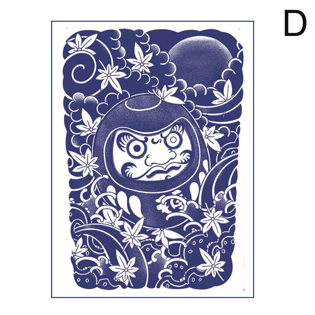 Saft Kräuter Tattoo Patch Halb Permanent Waschen Kann Es Nicht Entfernen Wasserdicht Und Nicht Reflektierend Sakura Arm Koi Fisch Männlich