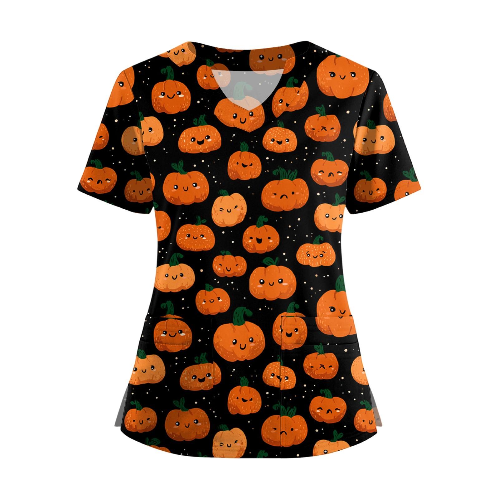 

Женская футболка с коротким рукавом, однотонная, с V-образным вырезом, на пуговицах сбоку, с разрезом M оранжевый