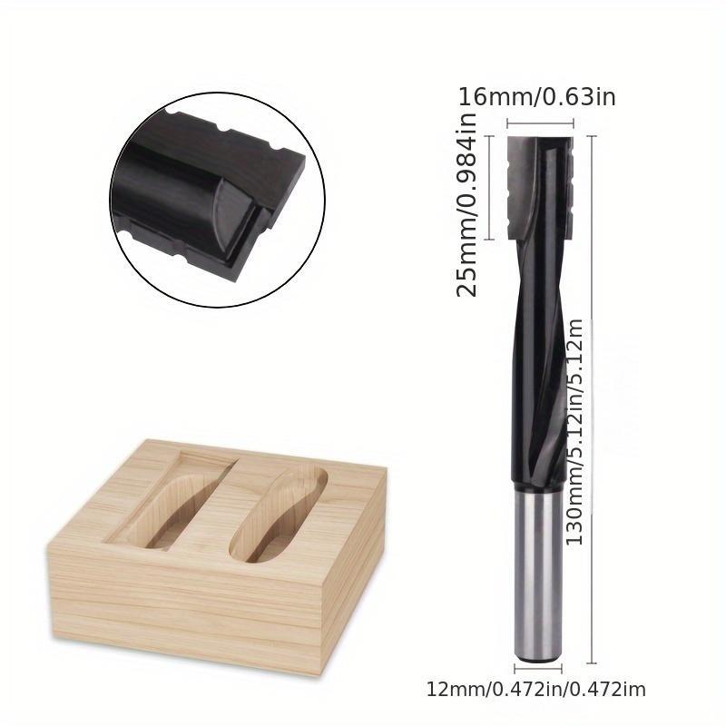 Professional Wood Door Lock Hole Drilling Kit Includes Chip Breaking Knives Groove Cutters Extended Thread Tools for Carpentry