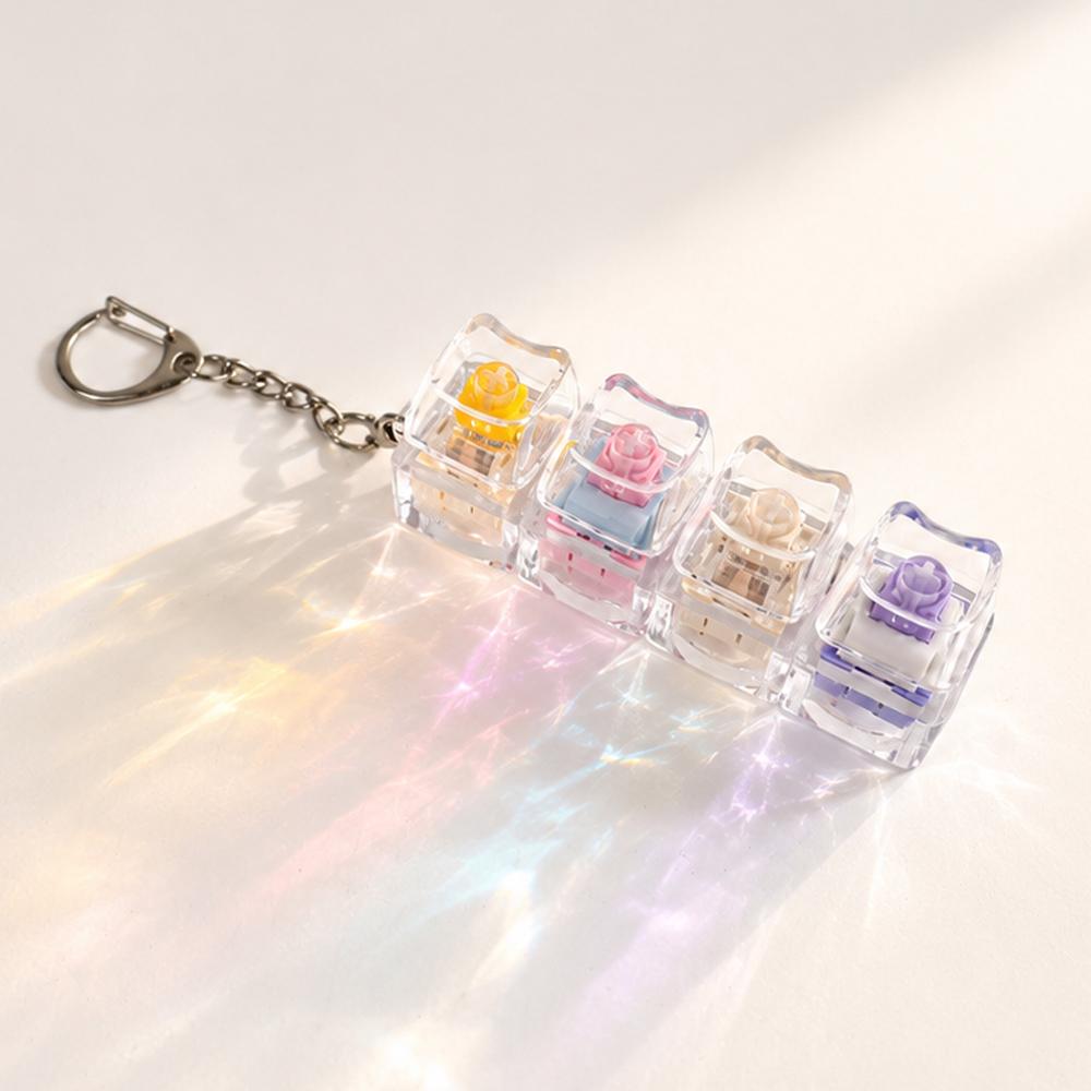 KIUMHOUSE Crystal Clicker Keyring - Carousel