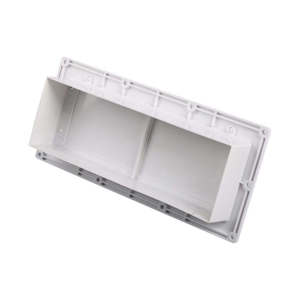 1Pc Range Hood Vent Cover Sidewall Vent With 10pcs Screws For RV Trailer Camper