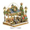 Acrylic 2D/Flat Christmas DIY Diamond Painting Desktop Ornaments Kit 5D DIY Diamond Art Tabletop Decorations for Adults Beginner