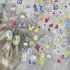 Tomoni Shell Light Cute Kitten Nail Stickers - Creative Rainy Day Holiday Decorations