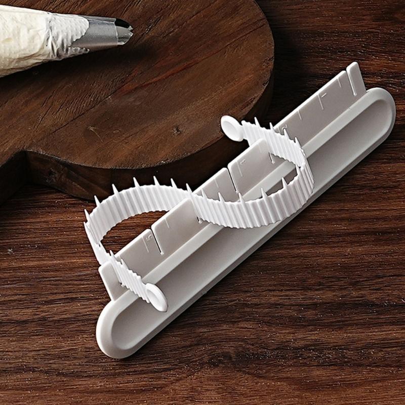 Fondant Cake Arcs Ruler,Decorative Marking Divider Aid Cake Baking Measure Pastry Art Tool Garland Sugarcraft Decors