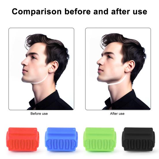 Silicone Jawline Exerciser Ball Portable Men Women Face Muscle Sculpting Jaw Bone Strengthener Jawline Shaper Trainer Toner Face Slimming Tools