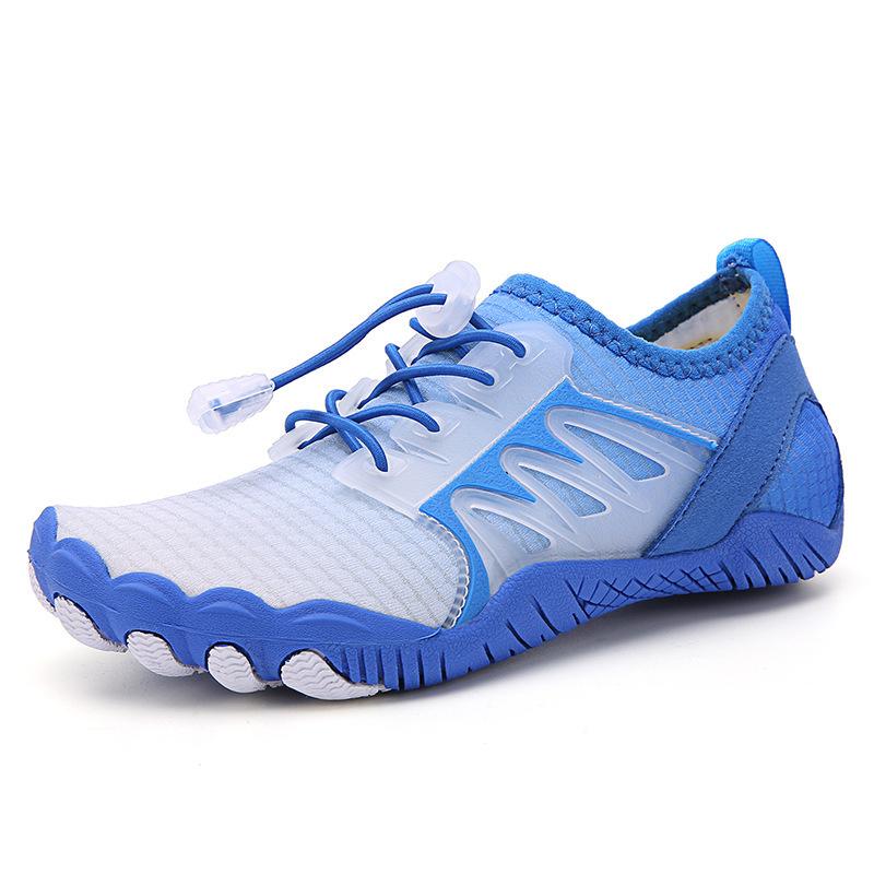 

New spring and summer outdoor creek shoes classmates cross-country running shoes wading shoes women s swimming shoes children s beach shoes 34 сапфіровий