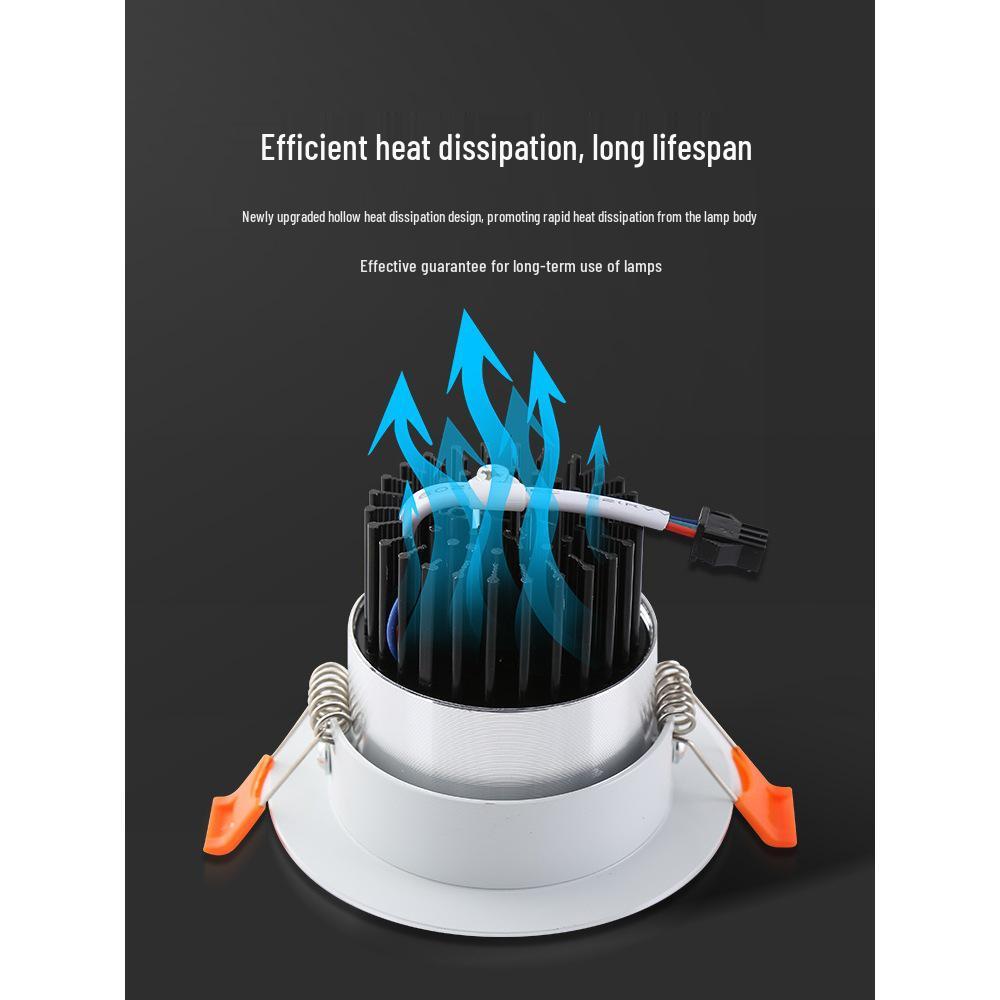 LED Wall Washer Light: Home Decoration, Commercial Spotlight, Recessed Ceiling Light for Clothing Stores