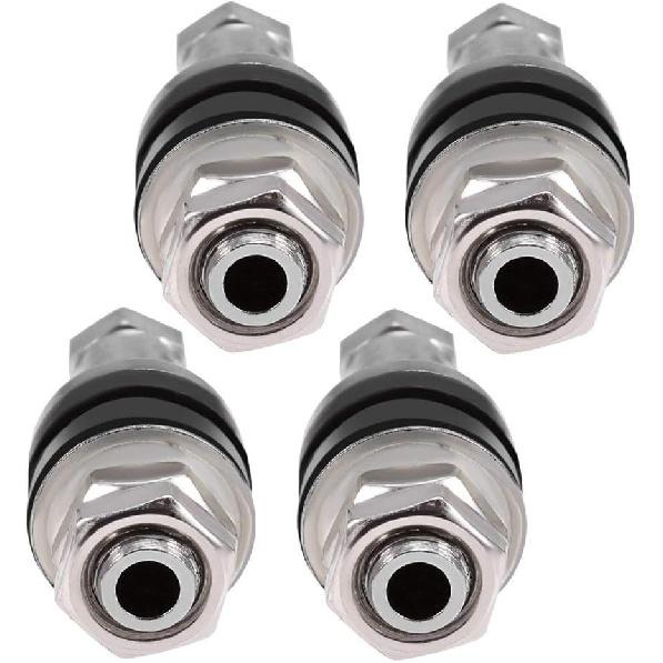 Pack of 4 Metal/Chrome Tire Valve Stems High Pressure Bolt In Valve Stem Flush Mount 502 Fits 0.453’’