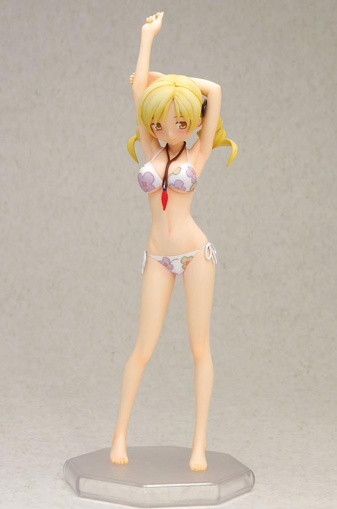 Puella Magi Madoka Magica Mami Tomoe [Swimsuit Ver.] (1/8 Scale, Pre-painted PVC Figure)