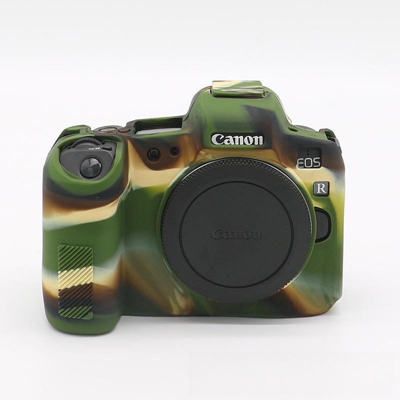 New Silicone Case for Canon EOS R Mirrorless Camera - EOS R Protective Cover with Storage Function