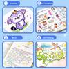 Multi-color 72 Colors Glitter Pen Soft Head Glitter Effect Art Marker Pen Flashing Pen DIY Drawing
