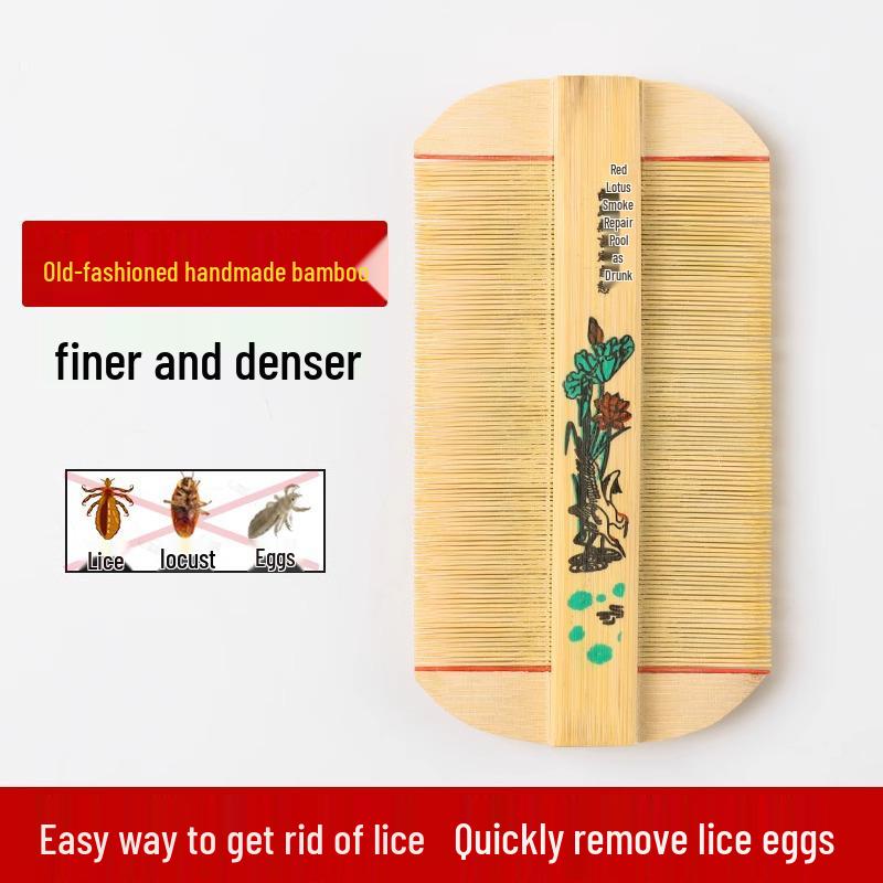 Extra-Dense Fine-Toothed Comb for Removing Dandruff and Lice, Ideal for Children's Hair
