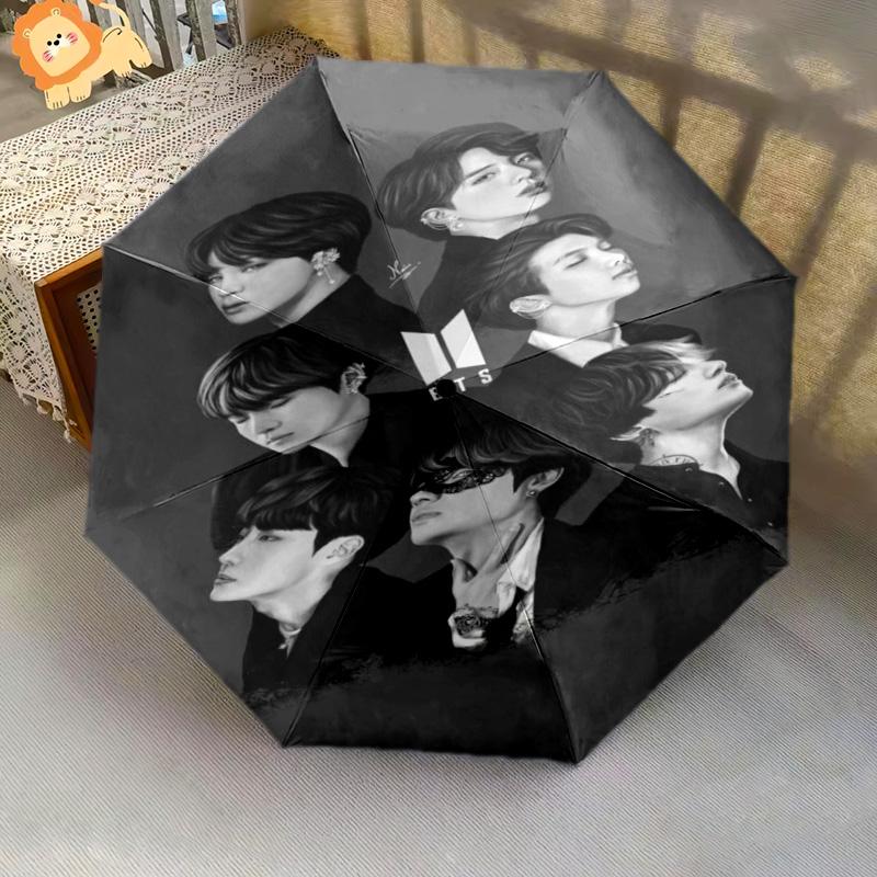 Harmony Diversity Folding Umbrella Suitable for All Seasons Umbrella Printing Gift Sun Umbrella