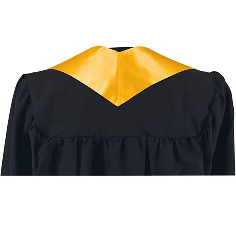 Graduation Stole for Academic Commencements Teens Unisex Plain Choir Stole Lightweight Student College Honor Shawl