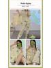 Summer Fashion Pajamas: Women's Short Sleeve Three-Piece Set with Cartoon Pacha Dog Design, Suitable for Home or Outdoors