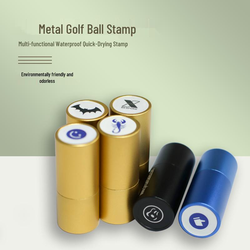 Douyin Golf Ball Waterproof Markings - Quick-Drying Metal Stamp with Personalized Logo Design