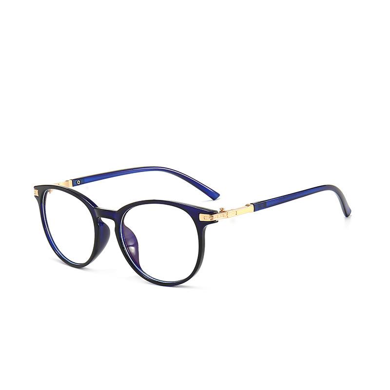 2020 Versatile Cat Eye Flat Glasses, Personalized Metal Anti-Blue Light Glasses Frame, Glasses Frame