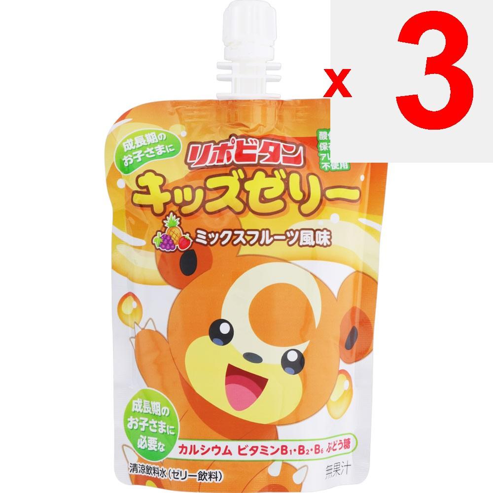 Taisho Lipovitan Kids Jelly Mix Fruit Flavor 125g Other (check locks, tongue cleaners, etc.) Thia Pack Other (check locks, tongue cleaners, etc.)