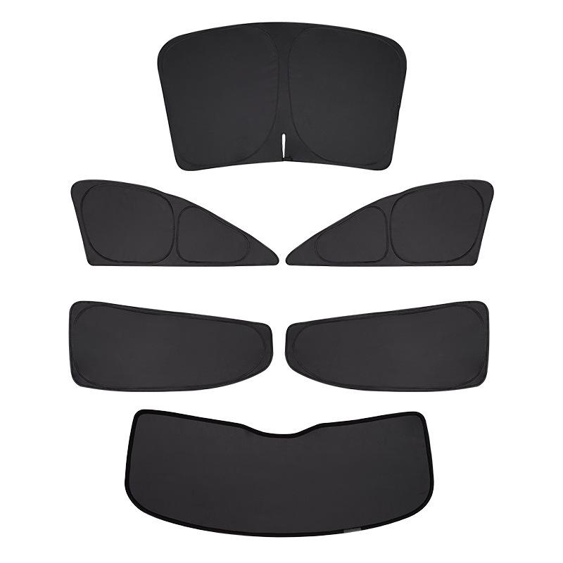 Tesla Opaque Sunshade for Model 3, Y, X, S - Car Window Curtains