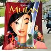 1 pezzo Stampa Mulan per Tutte le Stagioni, Cartone Animato, Ufficio, Pausa Pranzo, Campeggio, Auto, Regalo Multifunzionale