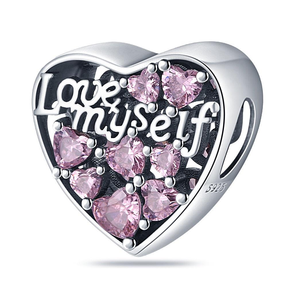 New Copper Heart Parent Child Dream Catcher Magic Cube Book Of Songs Charm Pendant Fit For Bracelet Diy Women'S Fine Jewelry