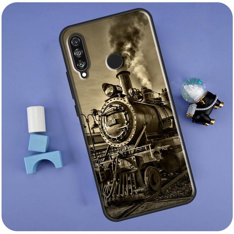 

Паровоз Поезд Для Huawei Nova 11i 3i 7i 8i Y91 Y60 Y70 Y61 Y90 Nova 11 Pro 10 9 SE P20 P40 P30 Lite Чехол P Smart 2019