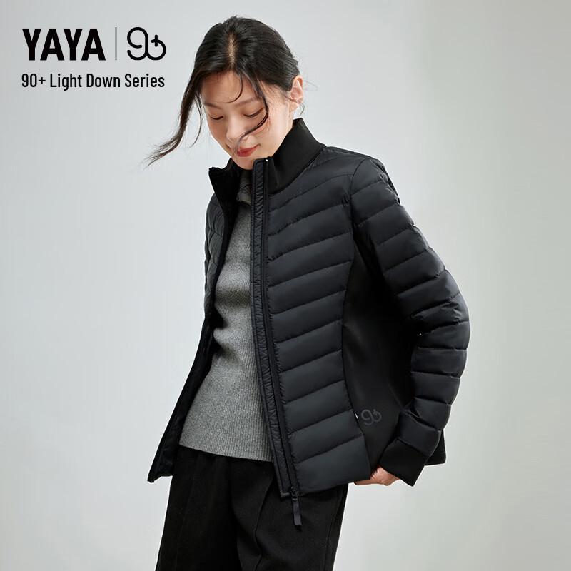 YAYA Women s 90+ Lightweight Stand-Up Collar Goose Down Jacket 2XL