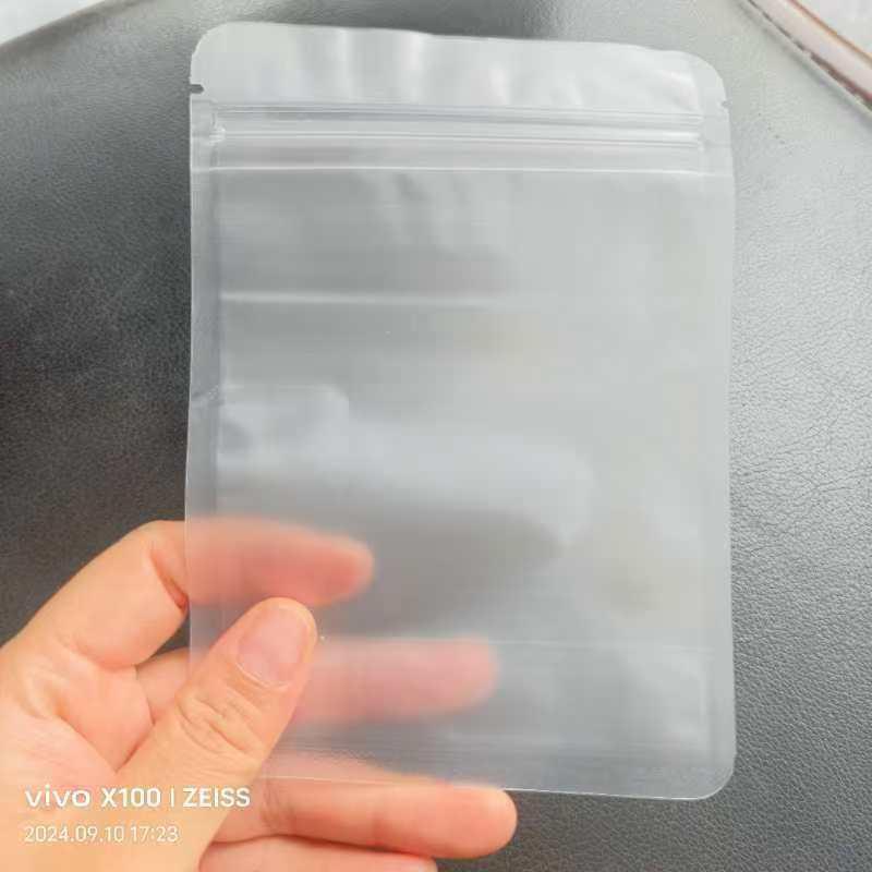 Dazzling Laser-Color Self-Sealing Jewelry Storage Bag with Thickened Material