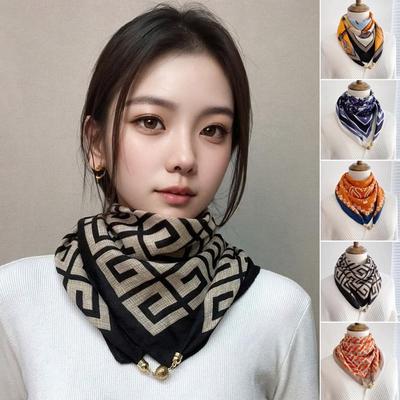 Women's Daily Fashion Elegance Magnetic Scarf