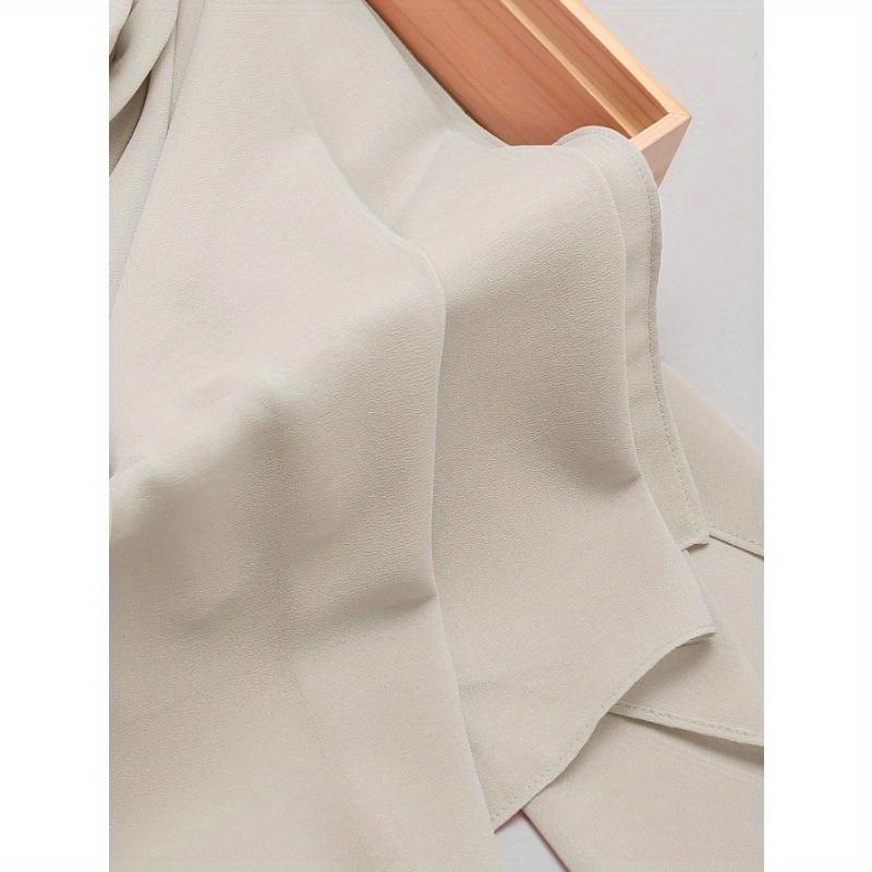 1pc Casual Versatile Solid Color Chiffon Scarf