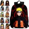 Stylish Anime Naruto Book Bag With Durable Design And Adjustable Shoulder Straps