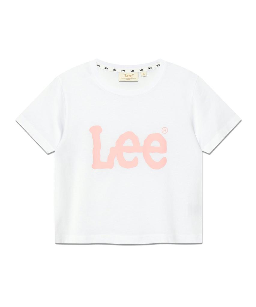 LEE Women Big Twitch Logo T-Shirt Pink