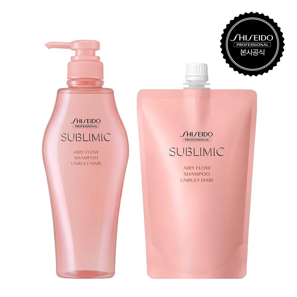 Sublimic Airyflow Shampoo 500ml + Shampoo 450ml (Refill)