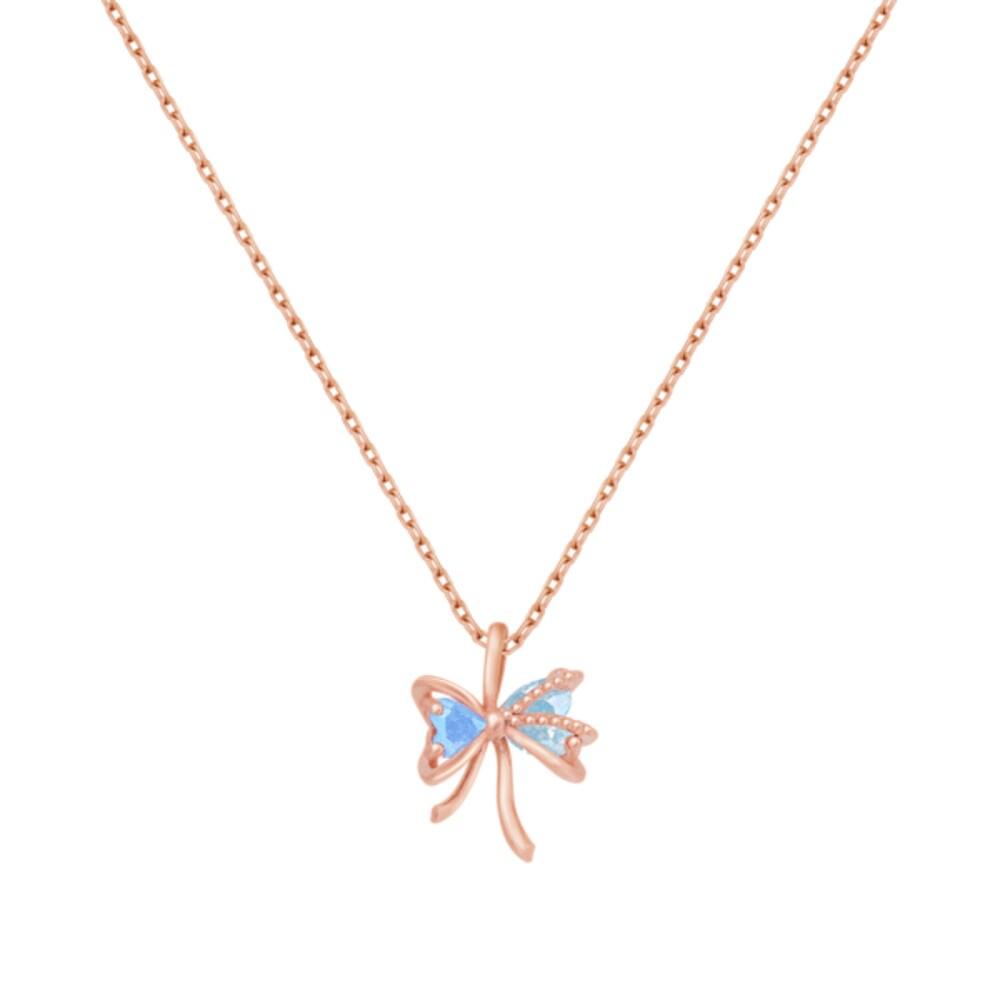[Handmade / 92.5 Silver] Vito Blue Cooing 925 Silver Necklace+