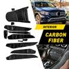 Carbon Fiber Pattern Interior DIY Decals For Mercedes Benz C-Class GLC 2015-18 A
