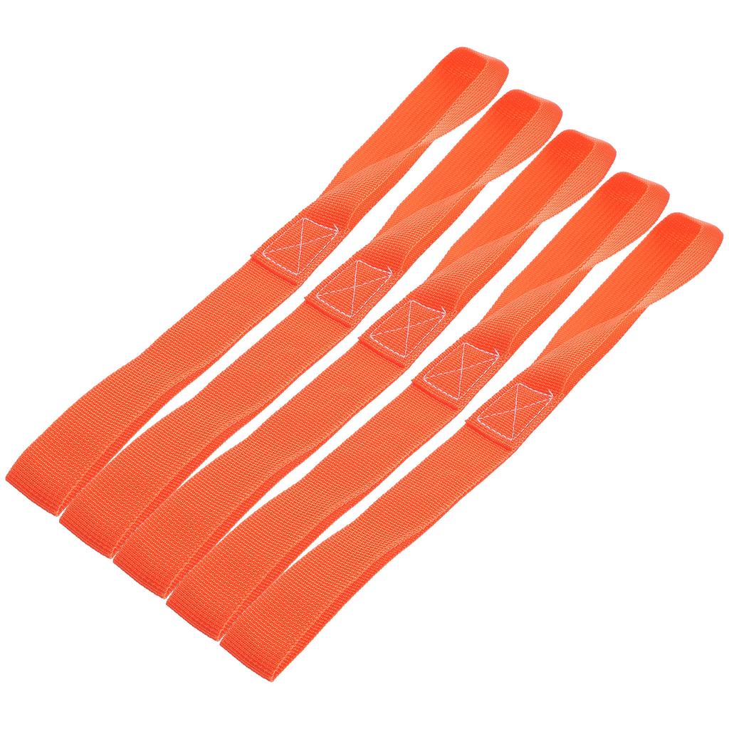 4Pcs ange Heavy Duty Binding Strap Luggage Straps Tensioning Belts Motorcycle Loop Strap Cargo Tie Down Straps Secure Fastening