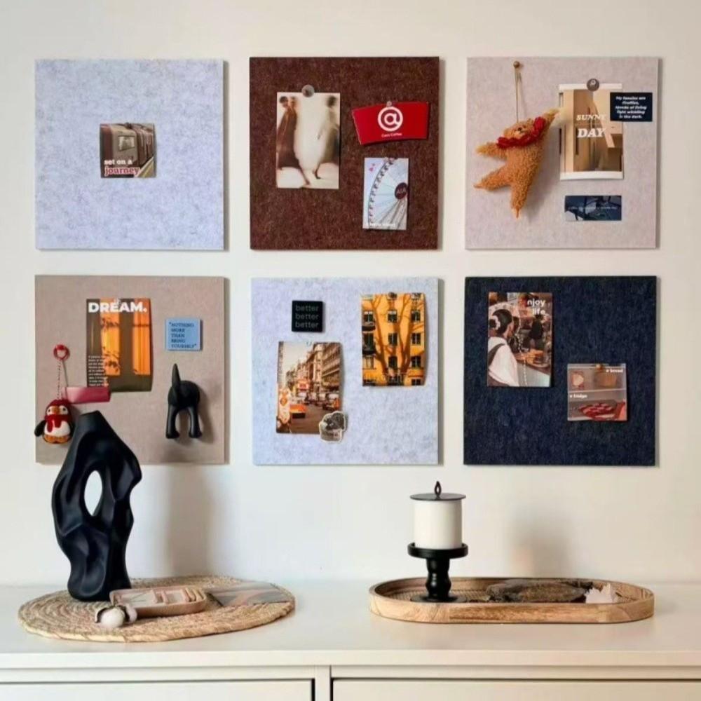 DIY Felt Board No-drill Message Board Gifts Photo Wall Display Sticker