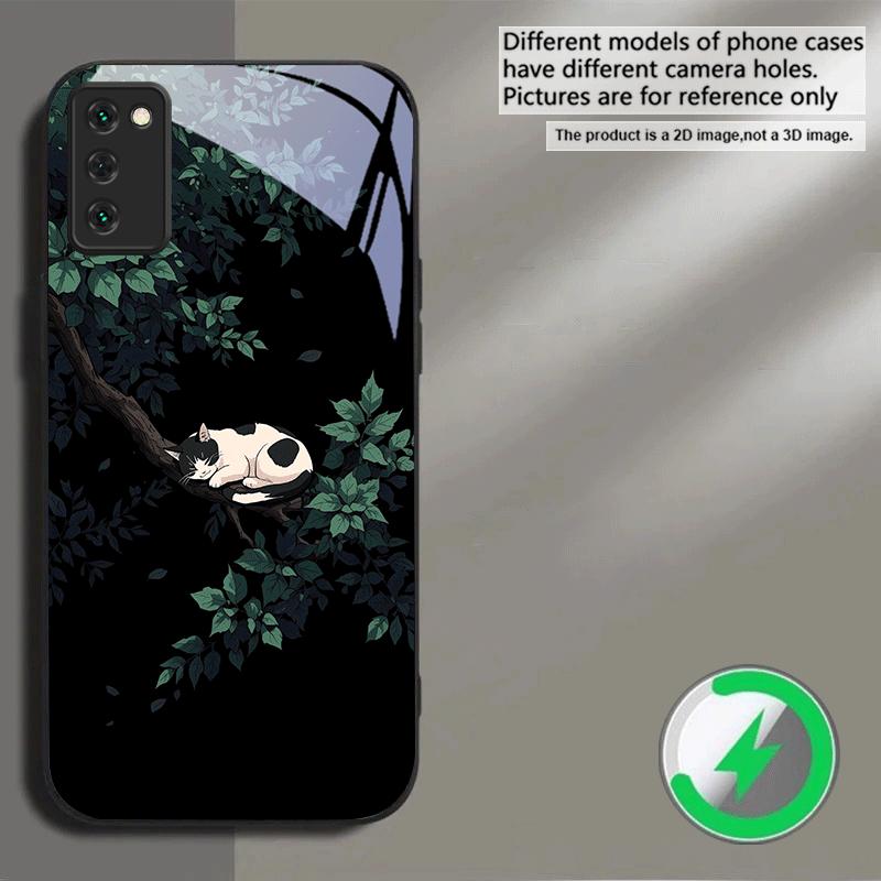 A Kitten In Blue Water Suitable For Samsung Galaxy S25 Ultra S20 FE S21 S22+ S23 Plus S24 S26 Edge Magnetism Glass Phone Casee