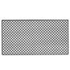 Black Silicone Sink Mat Dishwasher Safe Sink Mat Efficient Water Flow Farmhouse Sink Mat Bump-Proof Cushioning