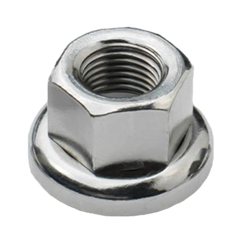 

Hub Nut for Fixed Gear Bike Front Rear Hub Fixing Metric9/10 3/8 Inch With Anti-skid Texture for Drum Axle Firm Mount