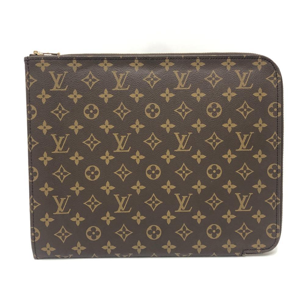 Louis Vuitton M53456 Posh-Document Dokumentmappe L-formet glidelås Clutchveske