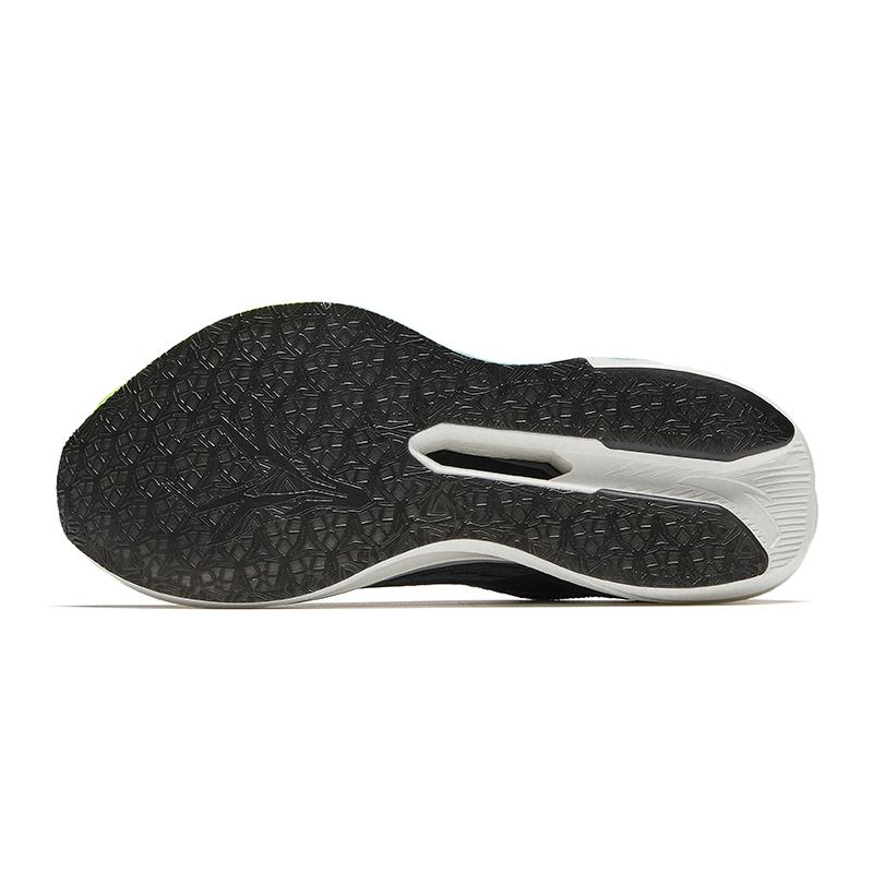 Anta Nitrogen 5000 Pro 85 Amorti Respirant Rebond Confortable Léger Basse Cheville Chaussures de Course Homme sneaker Gris Château Noir Basique 112615556-4