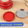 Quick-Dry Red Fingerprint Ink Pad for Stamps - Multiple Sizes Available