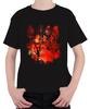 Upside Down Bicycles Kids Forest Monster Horror 80s Retro Unisex Kids T-Shirt