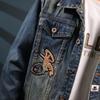 Xintang Mens Retro Heavy Industry Denim Jacket – High Street Turn-Down Collar Shirt Jacket 2025, American Loose Fit Top